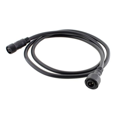 Cable extensión 2 Pinx0,75mm, 100cm, IP67, negro
