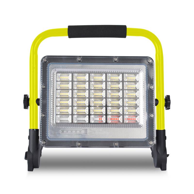 Proyector LED, 100W con batería de Litio recargable + emergencia, Blanco frío