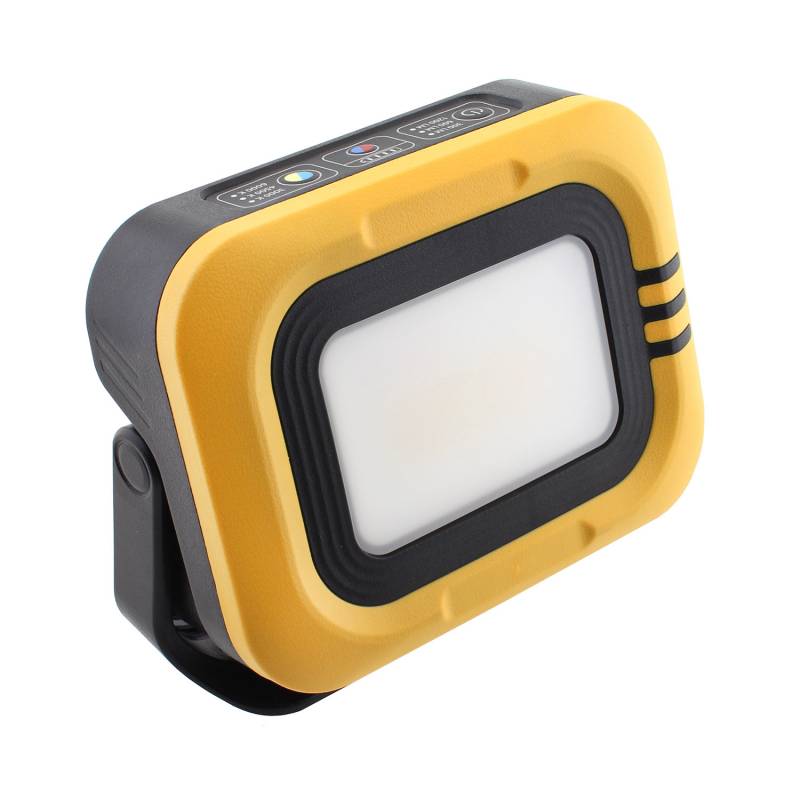 Proyector LED 6 en 1. Solar, Multifunción 50W, CCT, Regulable, Power Bank, Magnético, Litio 3,7V - 6000mAH, 3000-4000-6000K