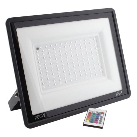 Proyector LED RGB, 200W +  mando a distancia