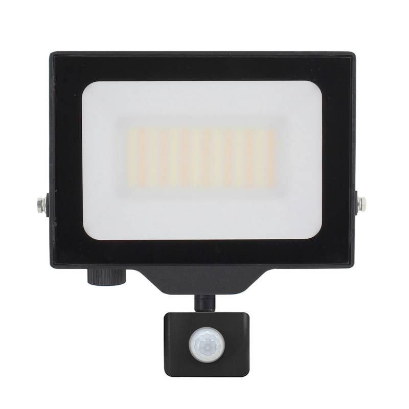 Proyector LED SLIM Chipled Osram, 50W con Sensor Movimiento PIR, 3000-4000-6000K