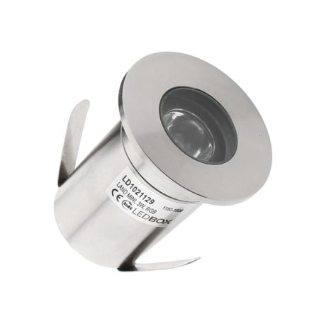 Foco Led sumergible LAND MINI, DC12V, 3W, RGB, IP68 (RGB/V+), RGB