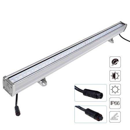 Foco lineal FOKUA LED 24W, RGB+CCT, SYS-T1, RGB + Blanco dual, regulable