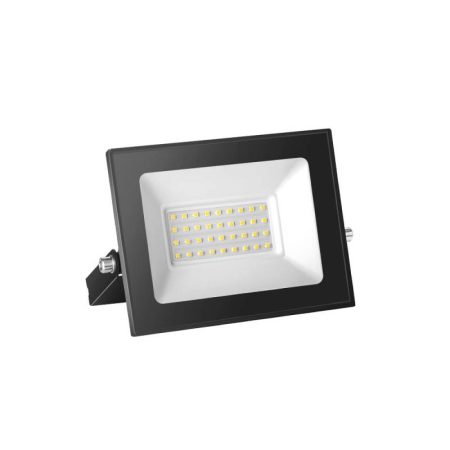 Foco Proyector LED 30W 110lm/W IP65, DC12-85V, Blanco frío