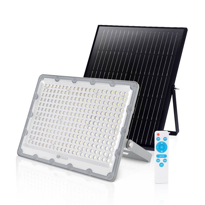 Proyector LED SOLAR PRO 300W Litio 3,2V - 30000mAH, Blanco frío