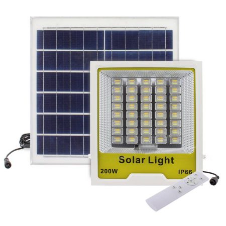 Proyector LED SOLAR CCT PRO 200W 3,2V - 12000mAH, 3000-4000-6000K