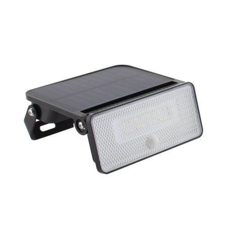 Aplique LED SOLAR TAZ 30W, sensor PIR, batería reemplazable, Litio 3,7V - 2000mAH, Blanco neutro