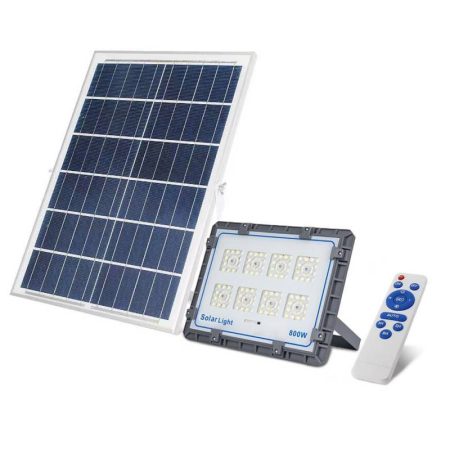 Proyector LED SOLAR Street CCT 200W 3,2V - 15000mAH, Blanco dual
