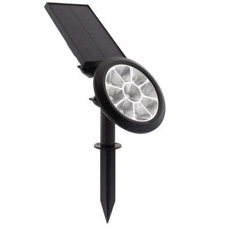 Foco de jardín Solar STREET CW+WW (2700K+6000K), Blanco dual