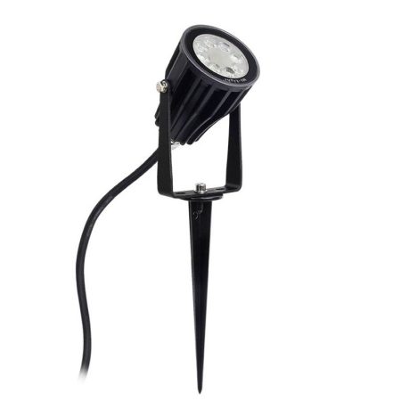 Foco jardín RGB+CCT, 6W, 2.4G RF, RGB + Blanco dual, regulable