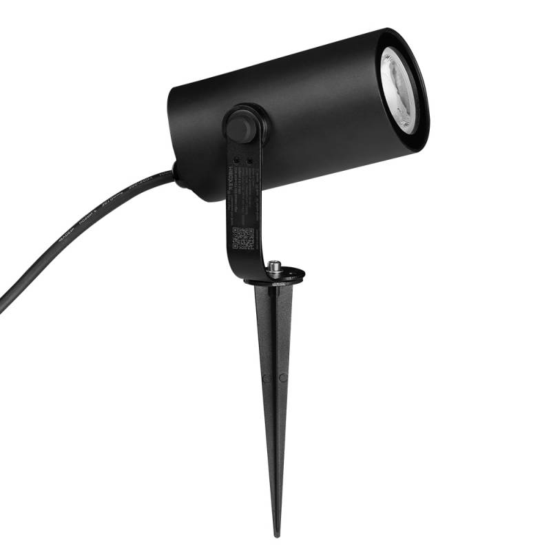 Foco jardín RGB+CCT, 12W, Zigbee 3.0 + 2.4G RF, RGB + Blanco dual, regulable