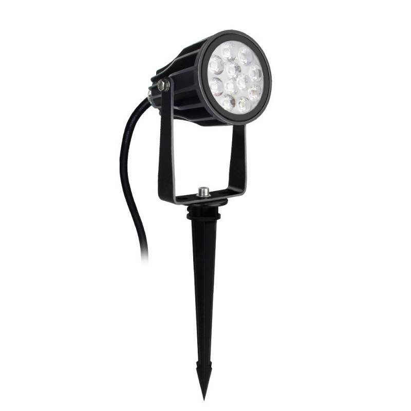 Foco jardín RGB+CCT, 6W, Zigbee 3.0 + 2.4G RF, RGB + Blanco dual, regulable