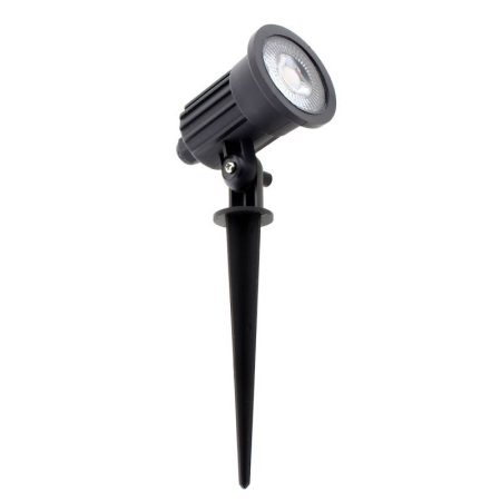 Foco de Jardín LED SUND SPIKE 5W – Iluminación Exterior IP67 para Jardines y Caminos, Blanco cálido 2700K