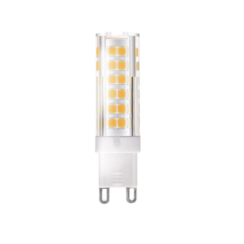 Bombilla G9, SMD2835, 5W, 330º, Blanco cálido