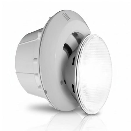 PACK Lámpara LED PAR56 para piscinas, G53, 45W, Acero Inox.+ Housing, Blanco neutro