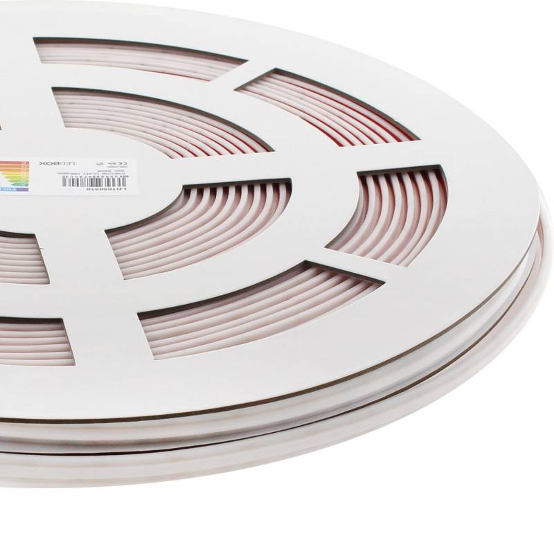 Tira LED COB, ChipLed Samsung, DC24V, 20 metros (240Led/m), 300W, IP68, Ambar