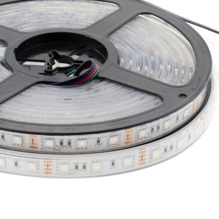 Tira LED EPISTAR SMD5050, RGB, DC12V, 5m (60Led/m) - IP68, RGB