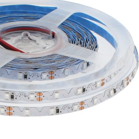 Tira contorno Zig Zag LED SMD2835, DC12V, 5m, (72Led/m), 50W, IP65, Blanco cálido