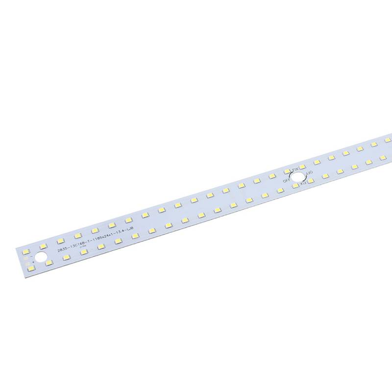 Tira LED rígida CC SMD2835, DC30-42V, 900mA, 40W, 1185mm, (208Led) - IP20 - SERK, Blanco cálido