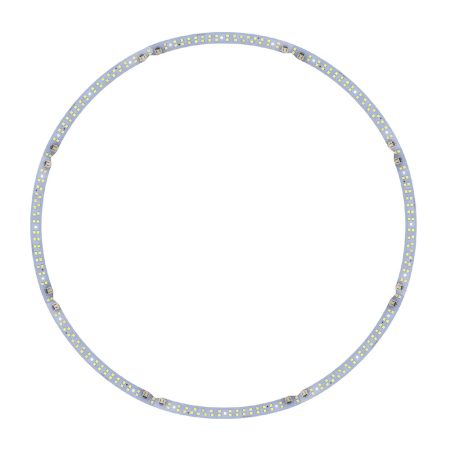 Tira LED rígida CC SMD2835, 75W, para lámpara circular Ø80cm - IP20, Blanco cálido