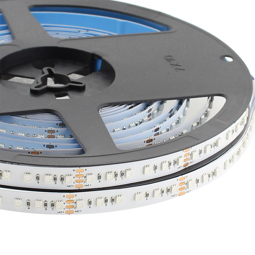 Tira LED SMD2835, ChipLed Samsung, RGB, DC24V, 5m (120Led/m) - IP20, RGB