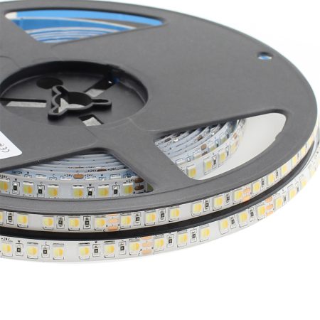 Tira LED Blanco Dual SMD3838, DC24V, 5m (240 Led/m), 90W, IP65, Blanco dual