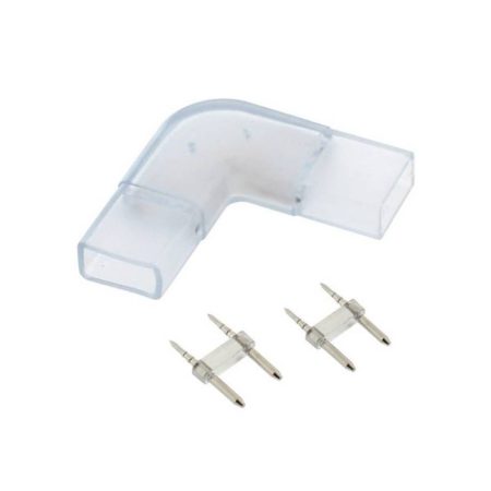 Unión intermedia L tira led 220V SMD5050  / SMD5630 - 9,5mm