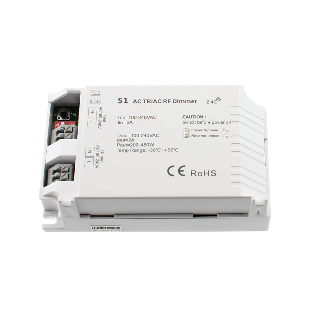 Regulador TRIAC Dimmer S1, 280W, RF