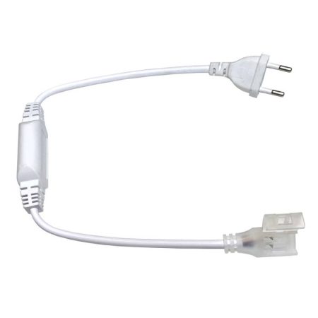 Alimentador para tira led 220V SMD2835/COB,11x6mm, PCB 8mm, con conectores rápidos
