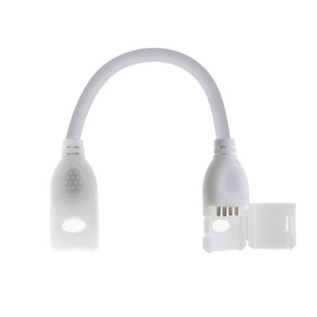 Conector alimentador-tira led 220V-RGB, conectores rápidos