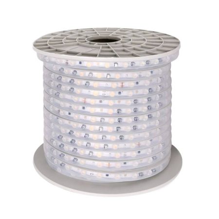 Tira LED 220V WALL WASHER 30º, 16*20mm, 12,5W/m, 50 metros, IP67, 25cm corte, Blanco cálido
