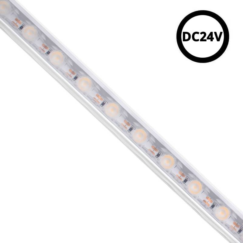 Tira LED DC24V WALL WASHER 30º, 18*16mm, 10 metros, IP67, 2,4cm corte, Blanco frío
