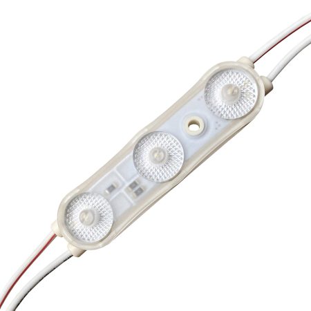 Módulo Led DC12V, ABS 3xSMD2835, 1,5W, Blanco frío