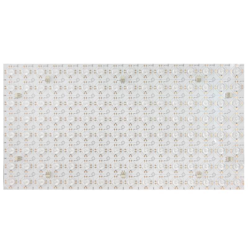 Hoja flexible DC24V, IP20, 240*480mm, 128led, 30W, Blanco cálido