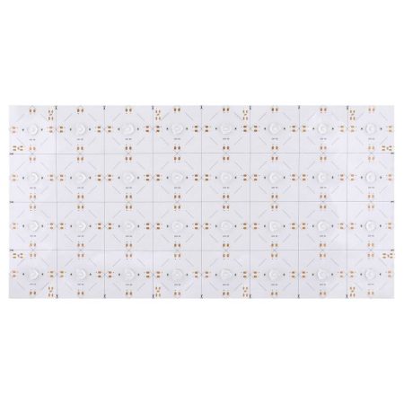 Hoja flexible DC24V, IP20, 240*480mm, 32led, lente 175º, 11W, Blanco cálido