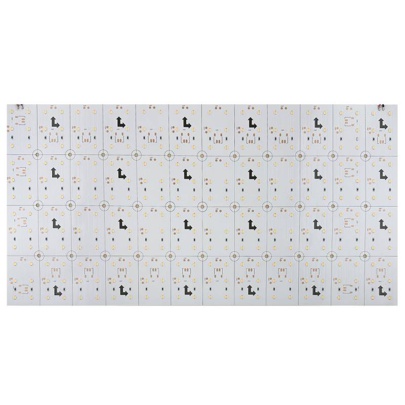 Hoja flexible DC24V, IP20, 240*480mm, 288led, 14W, Blanco cálido