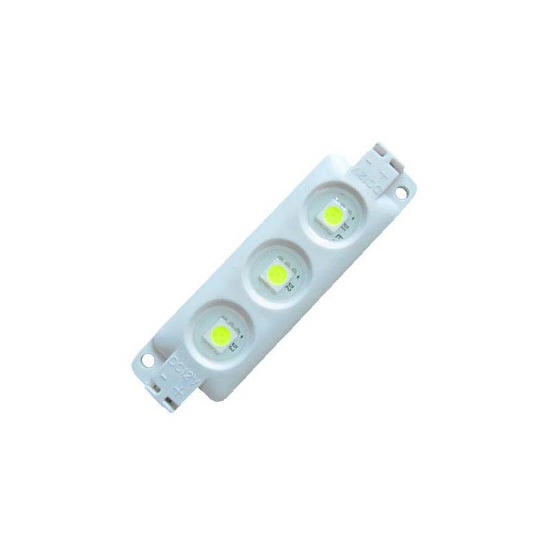 Módulo Led DC12V, 3xSMD5050, 0,72W, Blanco frío