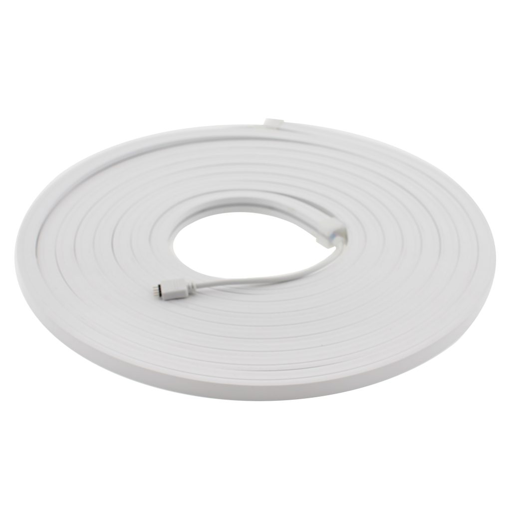 Led NEON Flex, 12x12mm, DC24V, 240Led/m, RGB, 5m, 90W, IP67, RGB, regulable