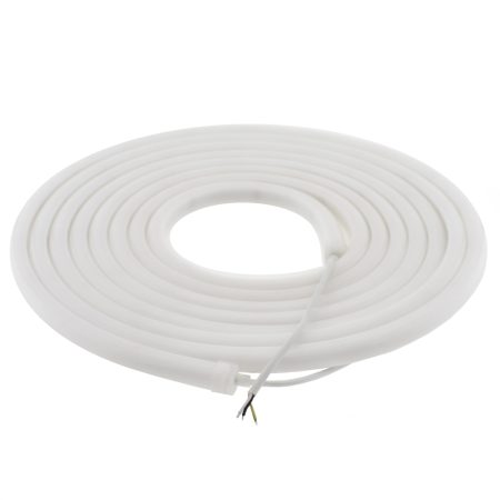 Led NEON Flex, 13x13mm, DC24V, 240Led/m, CCT, 5m, 90W, IP67, Blanco dual