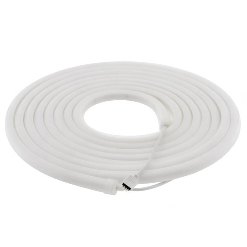 Led NEON Flex, 13x13mm, DC24V, 240Led/m, RGB, 5m, 90W, IP67, RGB, regulable