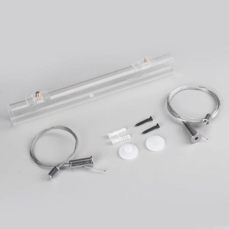 Kit accesorios NEON ⦰24mm instalación horizontal suspendido