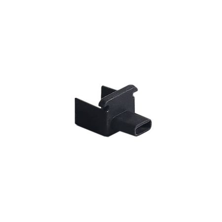 Tapa inicial NEON silicona 10x10mm negra