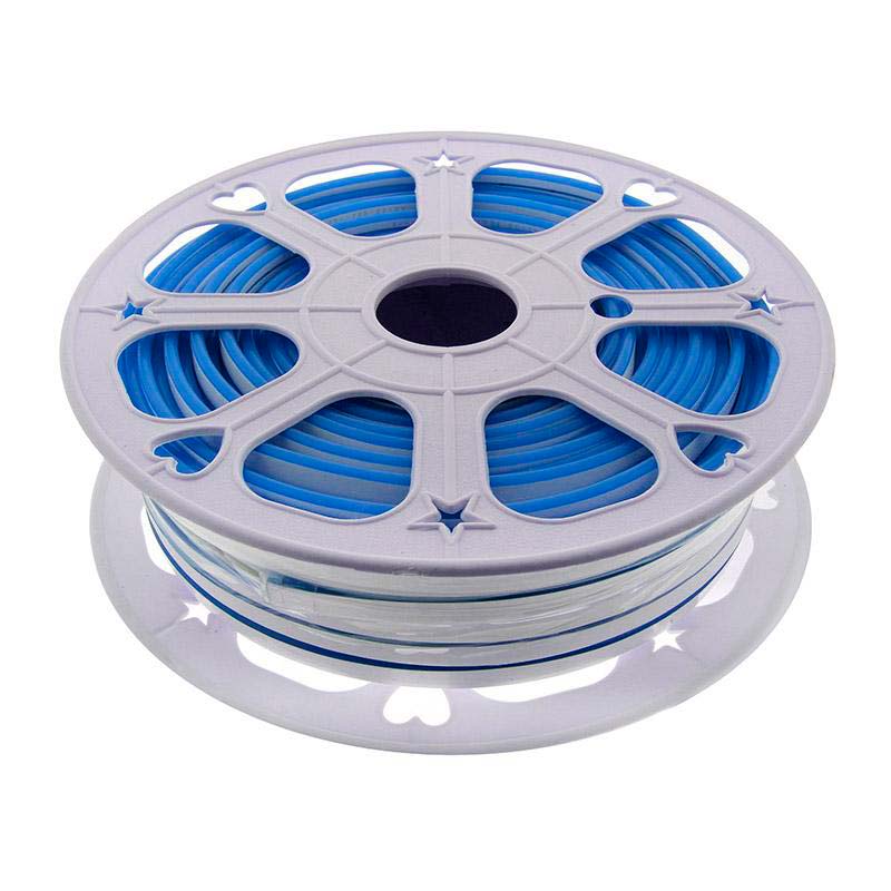 Led NEON Silicona Monocolor, DC12V, 120Led/m, 6x12mm, 1 metro, Blanco frío