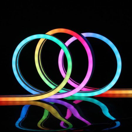 Led NEON Flex, 12x20mm, DC24V, 60Led/m, 5m, RGB, RGB, regulable