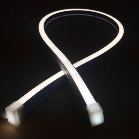 Led NEON Flex, 12x20mm, DC24V, 120Led/m, 5m, Blanco cálido