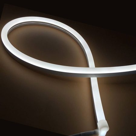 Led NEON Flex, 10x23mm, DC24V, 120Led/m, 5m, Blanco cálido