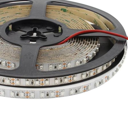 Tira LED UV Ultravioleta SMD3528, DC12V, 5m (120 Led/m) - IP20, Luz ultravioleta