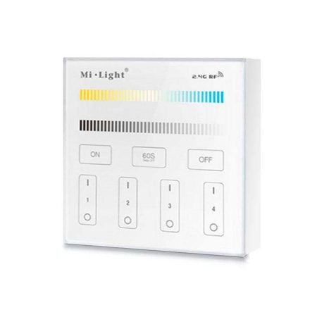 Mando 4 zonas CCT táctil B2 blanco dual