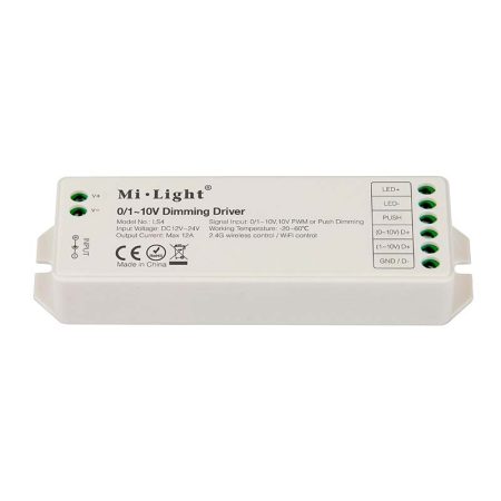 Controlador 0/1-10V, 12A, RF-WiFi