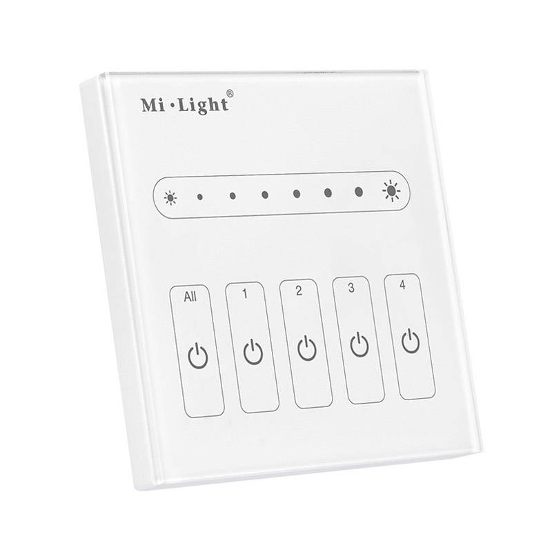 Mando panel táctil 4 zonas 0/1-10V